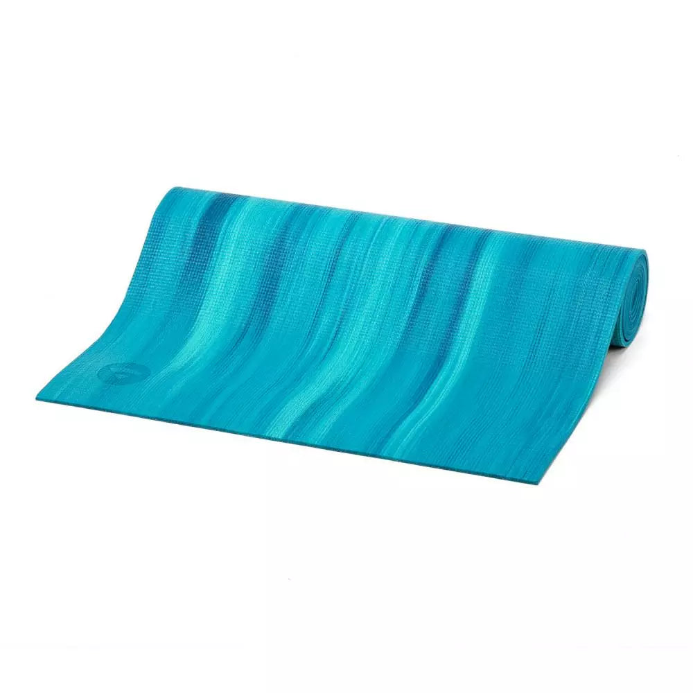 Bodhi στρώμα γιόγκα Ganges - marbled blue/aqua  183 x 60 cm, 6 mm Βάρος: 1,6 kg - mykarma.gr