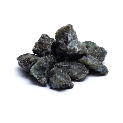 Φυσικό ορυκτό πέτρωμα - Λαμπραδορίτης (Labradorite) ακατέργαστες πέτρες Βάρος 500 gr - mykarma.gr