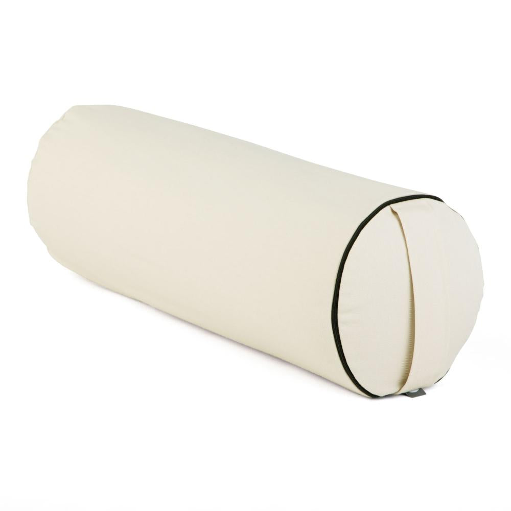 Μαξιλάρι γιόγκα μπολστερ Classic εκρού - Yoga bolster Classic ecru  62 x Ø 22 εκ - mykarma.gr