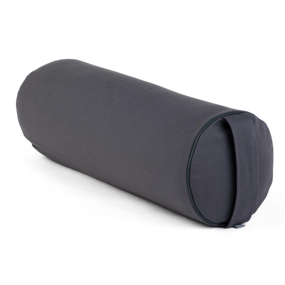 Μαξιλάρι γιόγκα μπολστερ Classic ανθρακί - Yoga bolster Classic anthracite Διαστάσεις: 66,5 x Ø 21 εκ - mykarma.gr