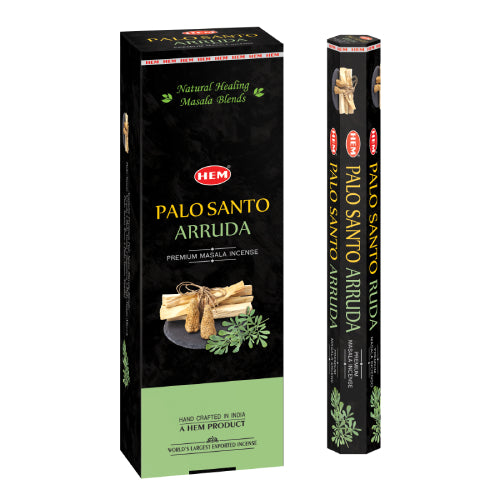HEM Premium Masala Incense Stick – Άρωμα Palo Santo & Ρούτα Arruda – 15g