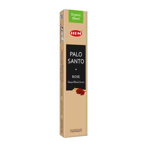 HEM Natural Masala Incense Sticks – Άρωμα Palo Santo & Τριαντάφυλλο Rose – 15g