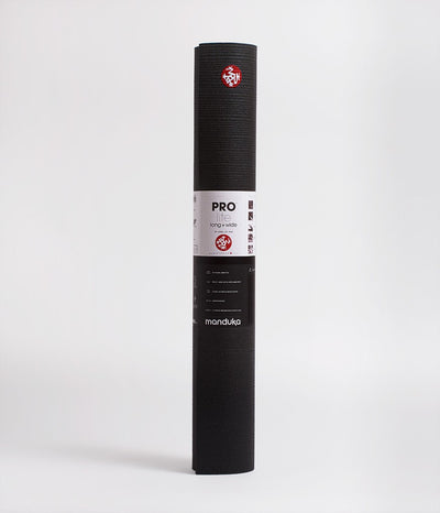 Στρώμα Yoga Mat Manduka  PROlite® Long & Wide - Black.200 x 76cm. 4,7 mm.  2,58kg - mykarma.gr