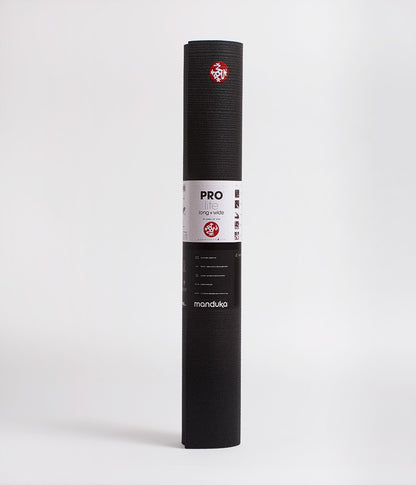 Στρώμα Yoga Mat Manduka  PROlite® Long & Wide - Black.200 x 76cm. 4,7 mm.  2,58kg - mykarma.gr