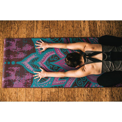 Gaiam Premium Reversible Στρωμα Yoga Be Free - 2 Διαφορέτικα σχέδια στο ίδιο στρώμα(2 όψεις) Διαστάσεις: Μήκος: 173 εκ Πλάτος: 61 εκ Πάχος: 6 mm - mykarma.gr