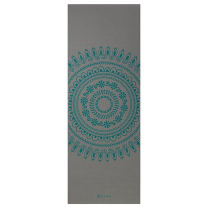 Gaiam Premium Στρώμα Yoga Longer/Wider Teal Marrakesh. Διαστάσεις: Μήκος: 198 εκ Πλάτος: 66 εκ Πάχος: 6 mm - mykarma.gr