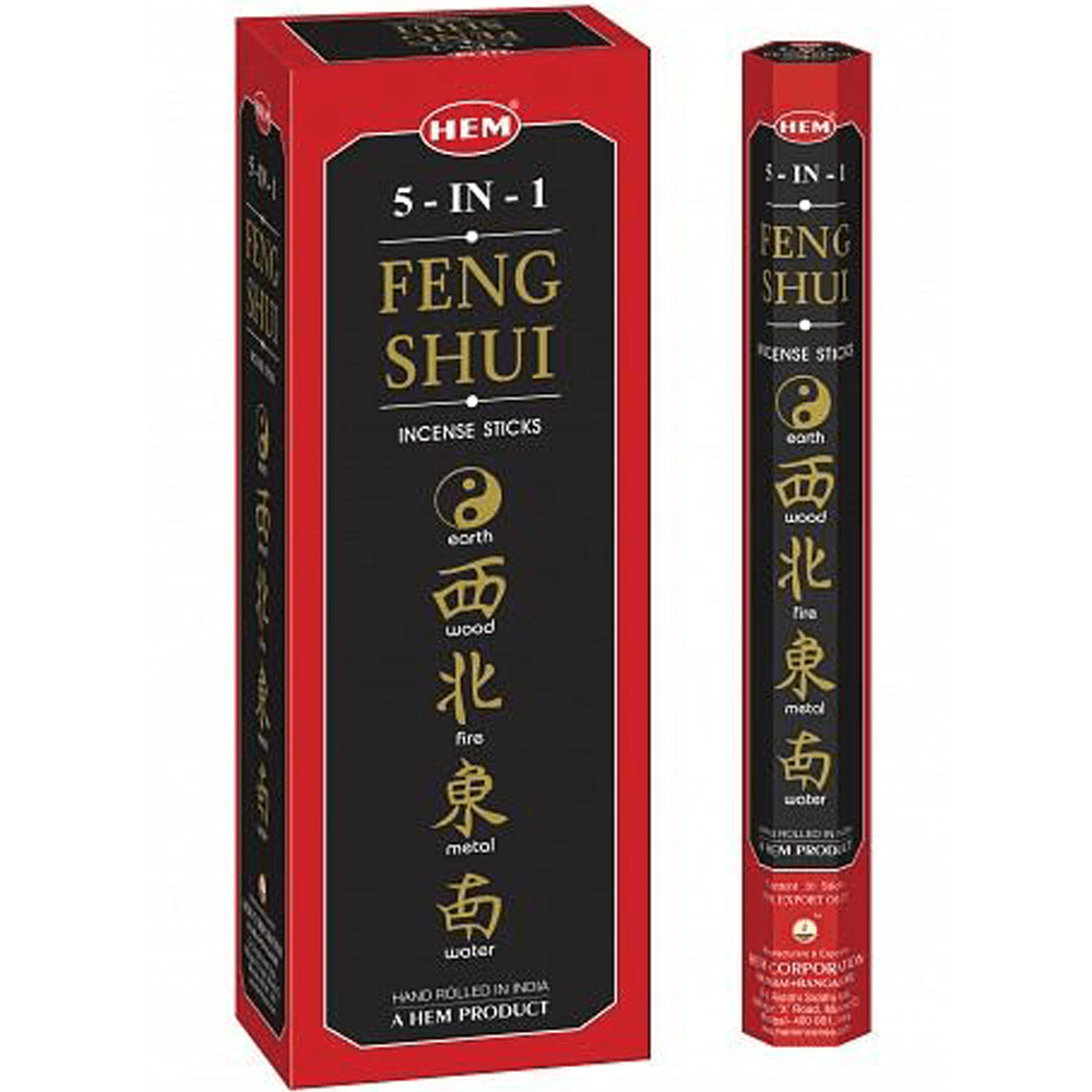 Ινδικό Αρωματικό Στικ Feng Shui 5 στοιχεία σε 1 πακέτο των 20 Στικ - mykarma.gr