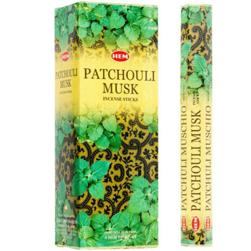 Ινδικό Αρωματικό Στικ Πατσουλί/Μόσχος (Patchouli Musk)  20 g - mykarma.gr