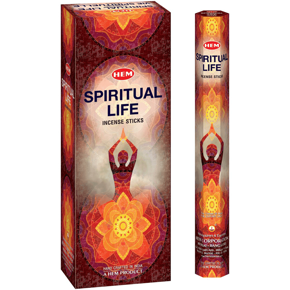 Ινδικό Αρωματικό Στικ Πνευματική Ζωή (Spiritual Life)  20 g - mykarma.gr