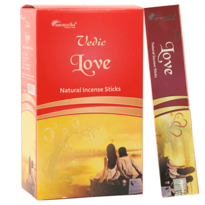Αρωματικά Στικ-Vedic - Αγάπη (Love) 15g.Χρονος καύσης για κάθε Στικ 20 λεπτά. - mykarma.gr