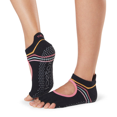 Toesox Half Toe Bellarina Grip | Αντιολισθητικές κάλτσες Μπαλαρίνα με κομμένα δάκτυλα.Απο Οργανικό βαμβάκι. - mykarma.gr