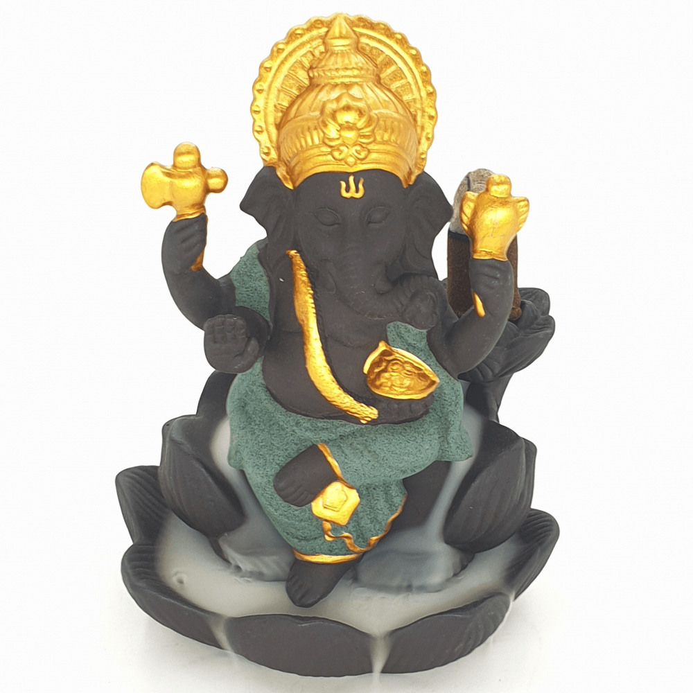 Κεραμικός Καυστήρας Ganesha για κώνους BackFlow - Φαινόμενο καταρράκτη του καπνού - mykarma.gr