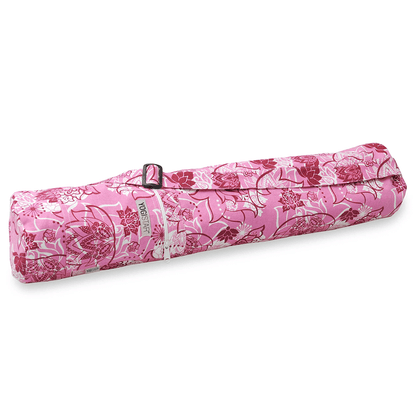 Yogistar- Τσάντα για στρώμα γιόγκα 'Basic' zip cotton - Lotus Rose/Red - 65 cm - mykarma.gr