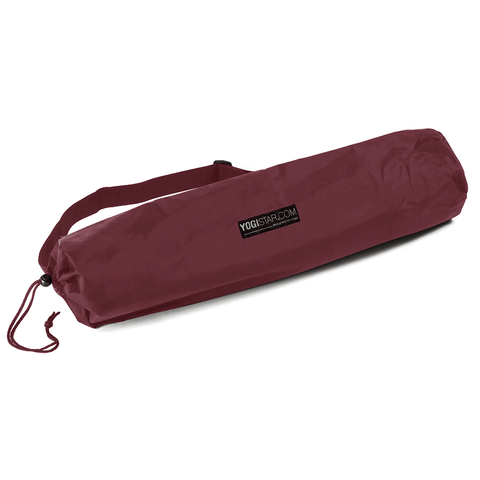 Yogistar - Τσάντα για στρώμα γιόγκα 'Basic' Nylon - Bordeaux - 65 cm - mykarma.gr