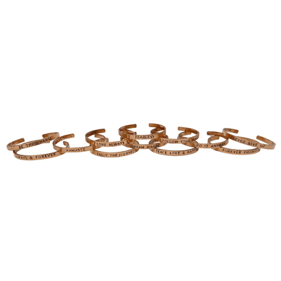 Χάλκινο Βραχιόλι - Inspiration Bracelet - mykarma.gr