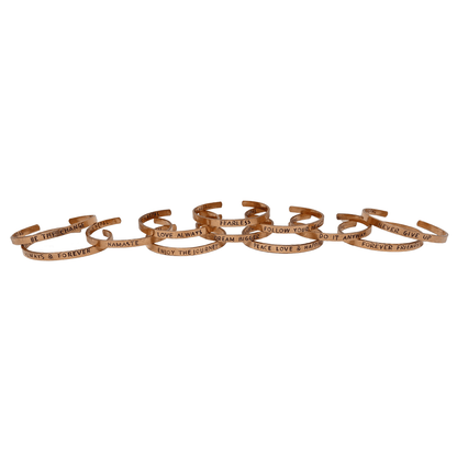 Χάλκινο Βραχιόλι - Inspiration Bracelet - mykarma.gr