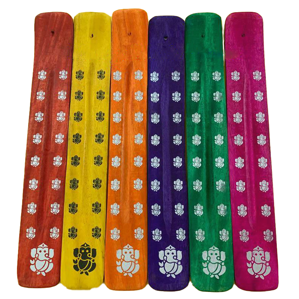Βάση για Στικ - Ganesha - Σε διάφορα χρώματα.Υλικό:ξύλο Διαστάσεις : 25 cm - mykarma.gr