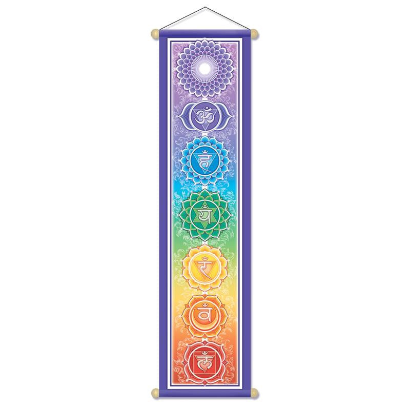 Κρεμαστά Τοίχου - Banner Chakra 15x60cm - mykarma.gr