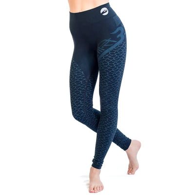 Γιόγκα Κολάν Yoga Pants- Shanti Om μαύρο  M-L - mykarma.gr