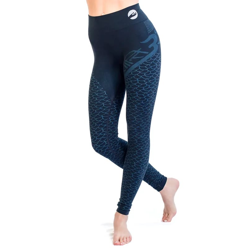 Γιόγκα Κολάν Yoga Pants- Shanti Om μαύρο  M-L - mykarma.gr