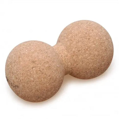 Yogistar - Fascia Massage Double Cork Ball-Διπλή Μπάλα Φελλού για Μασάζ & Μυϊκη θεραπεία Διαστάσεις: 8 x 15,5 cm - mykarma.gr