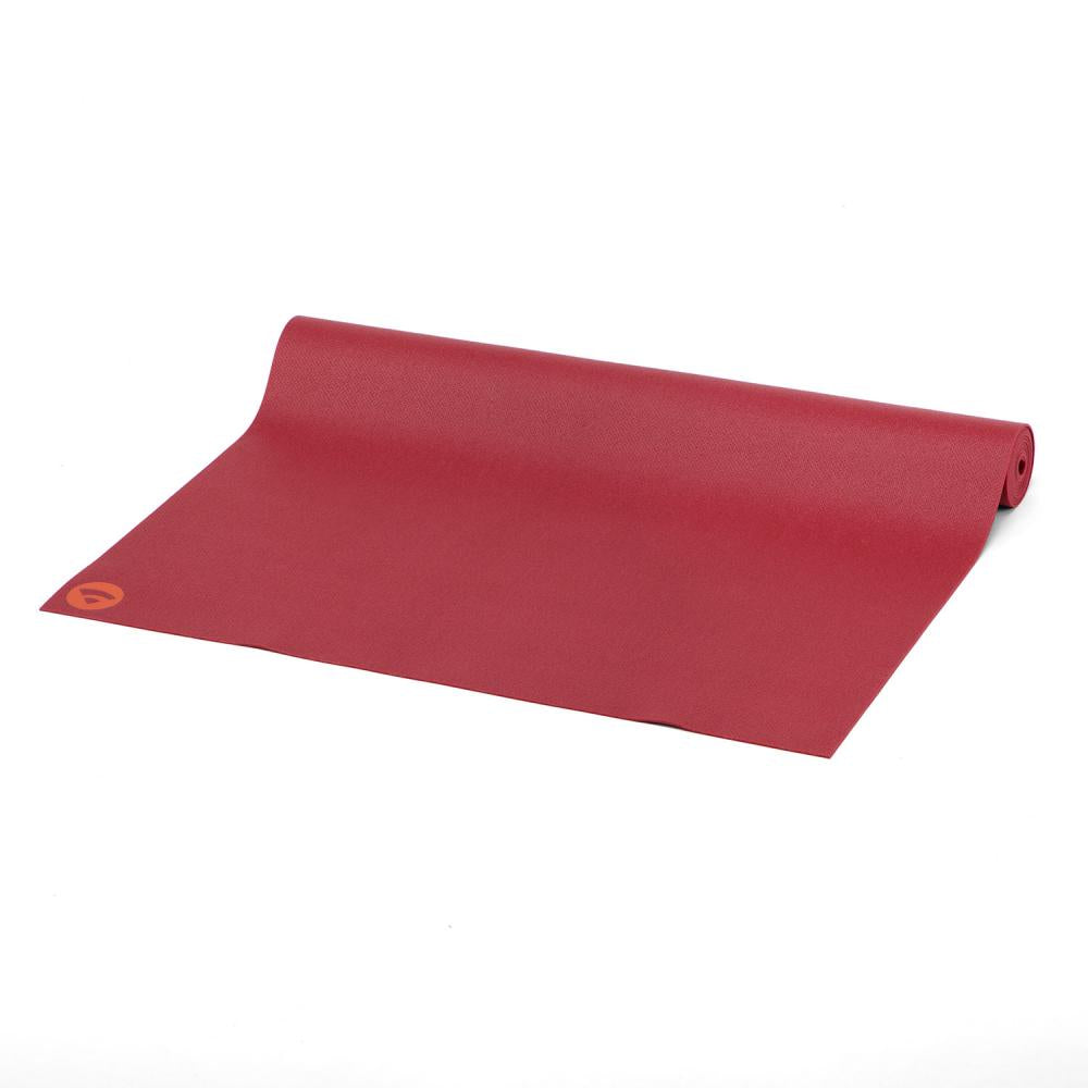 Bodhi στρώμα γιόγκα Rishikesh PVC Travel - burgundy  183 x 60 cm, 2 mm - mykarma.gr