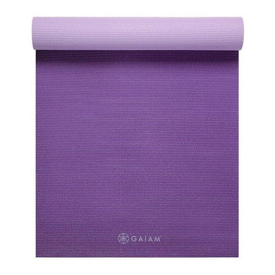 Gaiam Premium Στρωμα Yoga Purple Jam - 2 χρώματα στο ίδιο στρώμα(2 όψεις) Διαστάσεις: Μήκος: 173 εκ Πλάτος: 61 εκ Πάχος: 6 mm - mykarma.gr