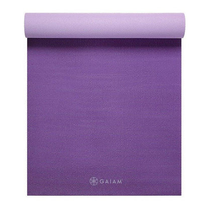 Gaiam Premium Στρωμα Yoga Purple Jam - 2 χρώματα στο ίδιο στρώμα(2 όψεις) Διαστάσεις: Μήκος: 173 εκ Πλάτος: 61 εκ Πάχος: 6 mm - mykarma.gr