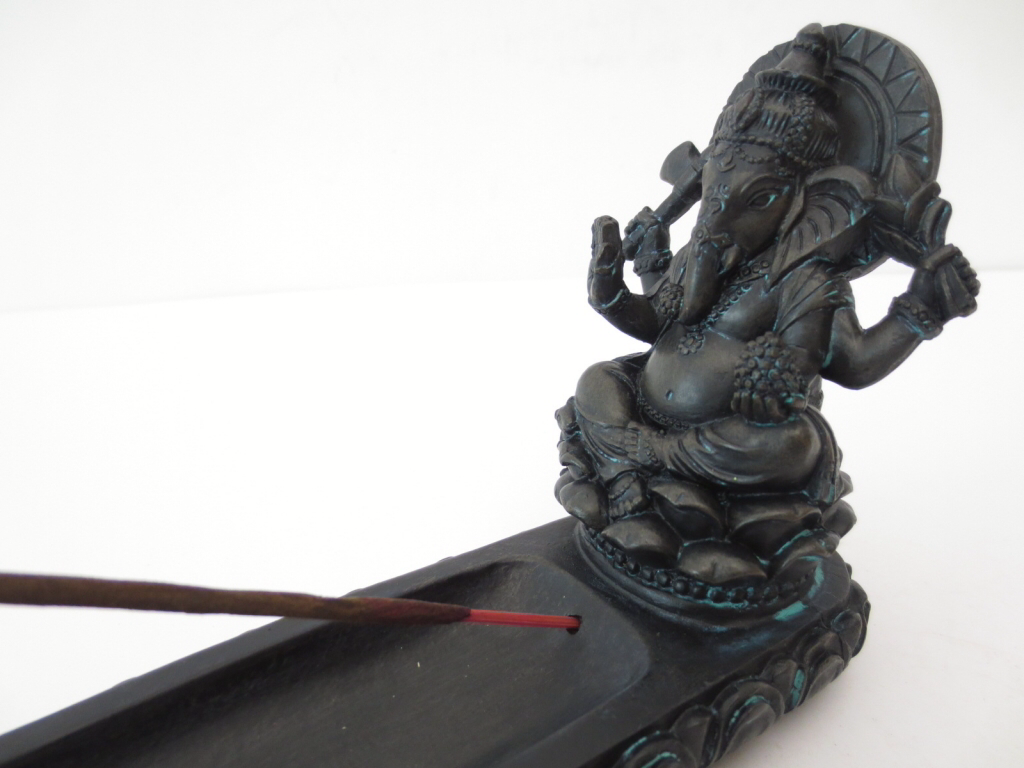 Βαση Στικ + Καυστήρας για Κώνους 2σε1- Ganesha- μαύρή