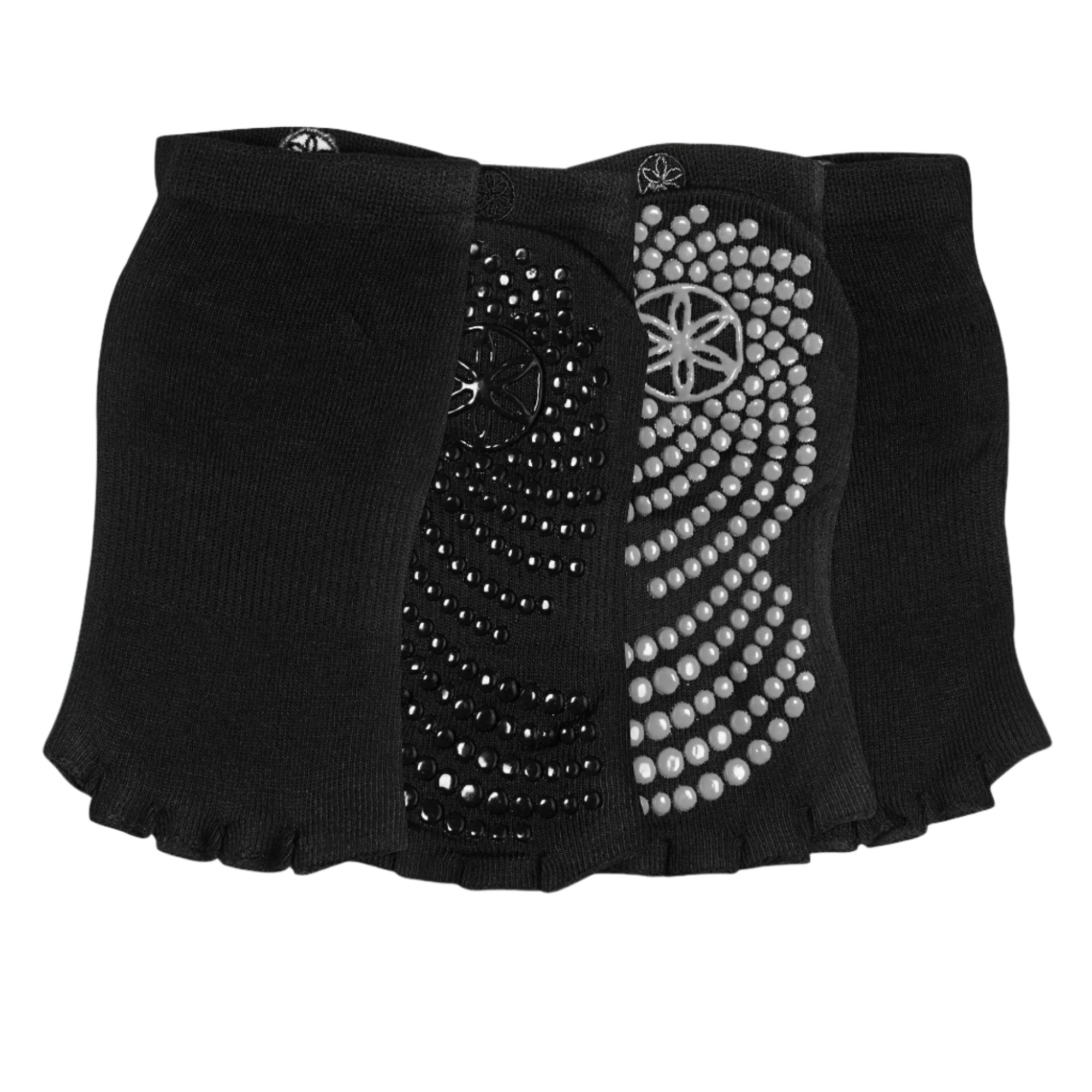 Gaiam Toeless Grippy Socks -Σετ των 2 - Αντιολισθητικές κάλτσες με ανοιχτά δάχτυλα - One Size - mykarma.gr