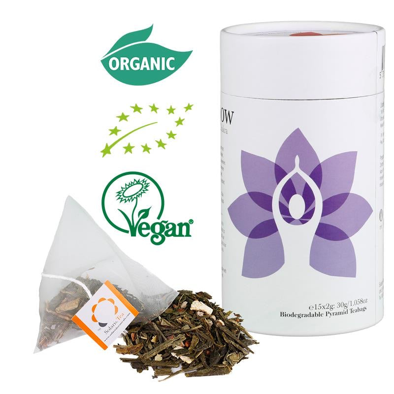Solaris Vegan Οργανικό Τσάι Crown 7o Chakra “I Know”- περιέχει πράσινο τσάι,κάρδαμο & γλυκάνισο  15 φακελάκια x 2 g - mykarma.gr
