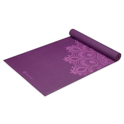 Gaiam Premium Στρώμα Yoga Purple Mandala.Διαστάσεις: Μήκος: 173 εκ Πλάτος: 61 εκ Πάχος: 6 mm - mykarma.gr