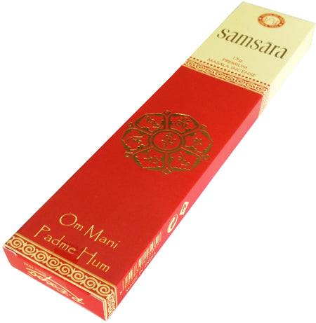 Αρωματικό Στικ Masala Samsara.Βάρος: 15 g. Χρόνος καύσης για κάθε Στικ 60 λεπτά - mykarma.gr