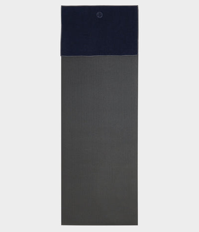 Manduka - Πετσέτα Χειρός- Yogitoes® Hand Yoga Towel - midnight .Βάρος 100γρ  41cm x 61cm - mykarma.gr