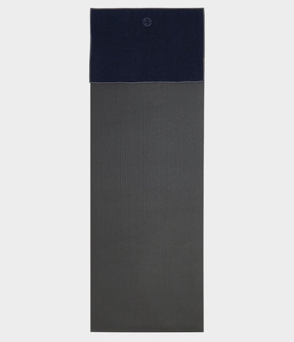 Manduka - Πετσέτα Χειρός- Yogitoes® Hand Yoga Towel - midnight .Βάρος 100γρ  41cm x 61cm - mykarma.gr