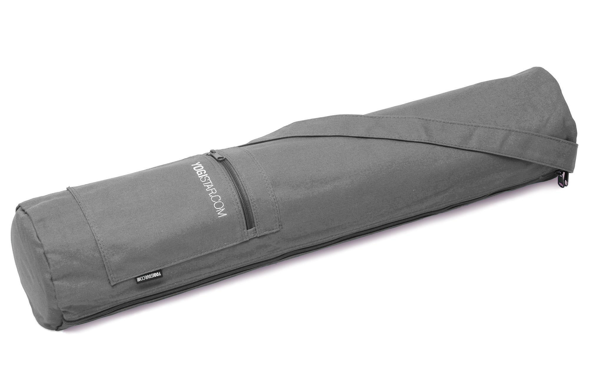 Yogistar- Τσάντα για στρώμα γιόγκα 'Basic' Zip  cotton - Anthracite - 65 cm - mykarma.gr