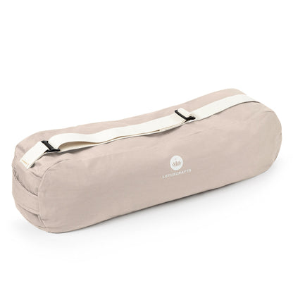 Lotuscrafts Yoga Bag Pune - Τσάντα Μεταφοράς για στρώμα Yoga  με φερμουάρ - οργανικό βαμβάκι - ποικιλία χρωμάτων. Διαστάσεις 72cm x 18cm x 15cm - mykarma.gr