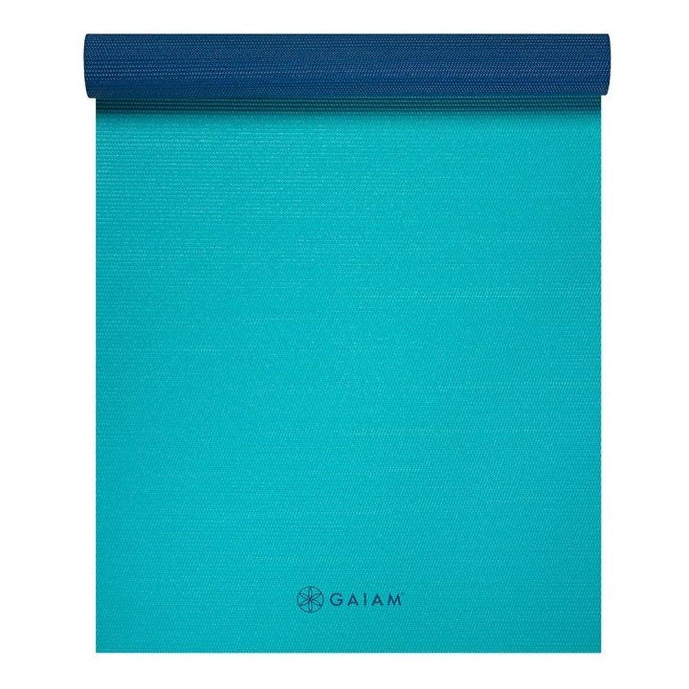 Gaiam Στρωμα Yoga Open Sea - 2 χρώματα στο ίδιο στρώμα(2 όψεις) Διαστάσεις: Μήκος: 173 εκ Πλάτος: 61 εκ Πάχος: 4 mm - mykarma.gr