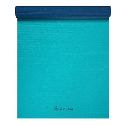 Gaiam Στρωμα Yoga Open Sea - 2 χρώματα στο ίδιο στρώμα(2 όψεις) Διαστάσεις: Μήκος: 173 εκ Πλάτος: 61 εκ Πάχος: 4 mm - mykarma.gr