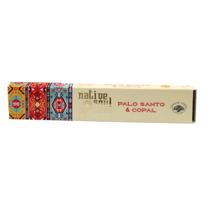 Αρωματικό Στικ: Green Tree Native Soul Copal + Palo Santo 15 g - mykarma.gr