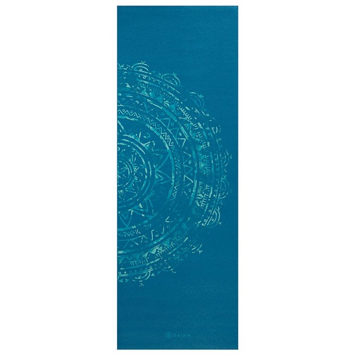 Gaiam  Στρώμα Yoga Jade Mandala.Διαστάσεις: Μήκος: 173 εκ Πλάτος: 61 εκ Πάχος: 4 mm - mykarma.gr