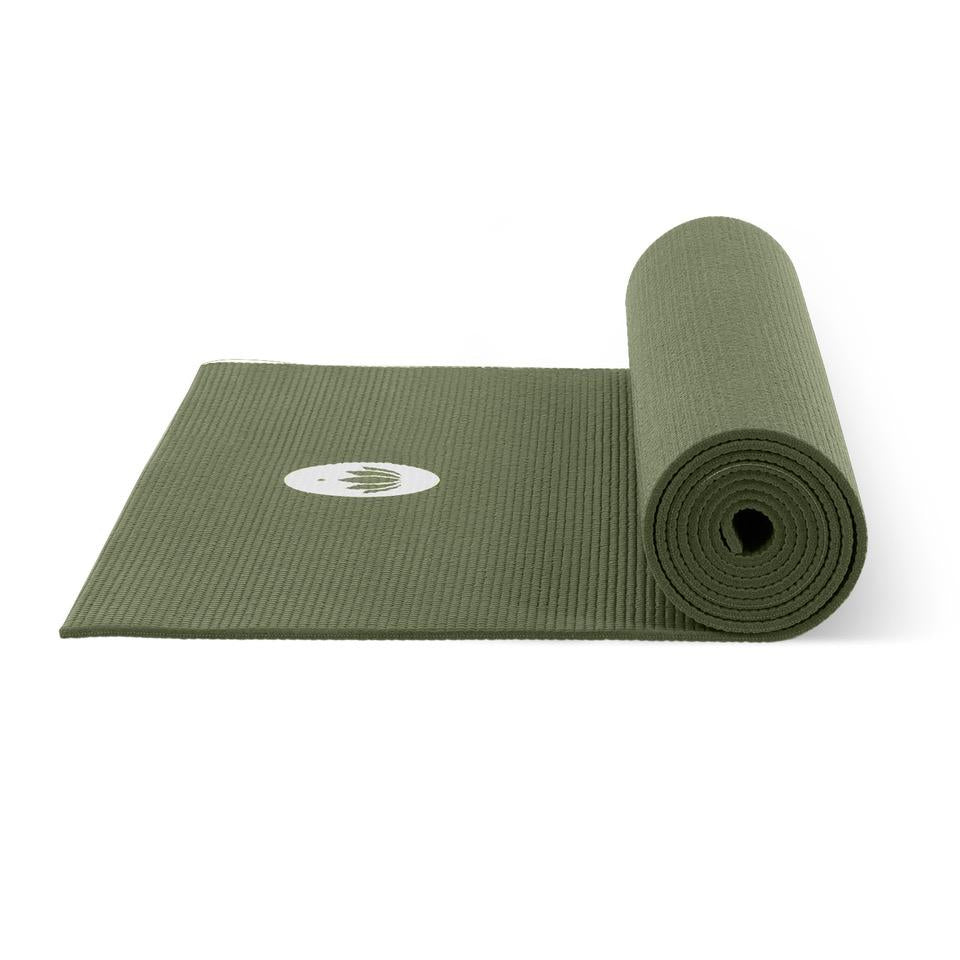 Lotuscrafts YOGA MAT MUDRA STUDIO-Oil Green. Διάσταση: 183 x 61 εκ Πάχος: 0,5 cm Βάρος: 1,2 kg - mykarma.gr