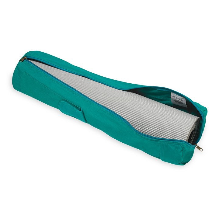 Gaiam Yoga Mat Bag Turquoise Sea- Υφασμάτινη τσάντα γιόγκα - τιρκουάζ/πράσινο  74 x 15 cm - mykarma.gr