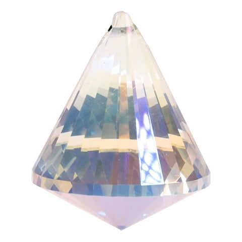 Κρύσταλλοι Feng Shui - Sun Catcher Κρύσταλλο Cone Bright AAA Ποιότητα. Μέγεθος 4,2 x 5,3 εκ. - mykarma.gr