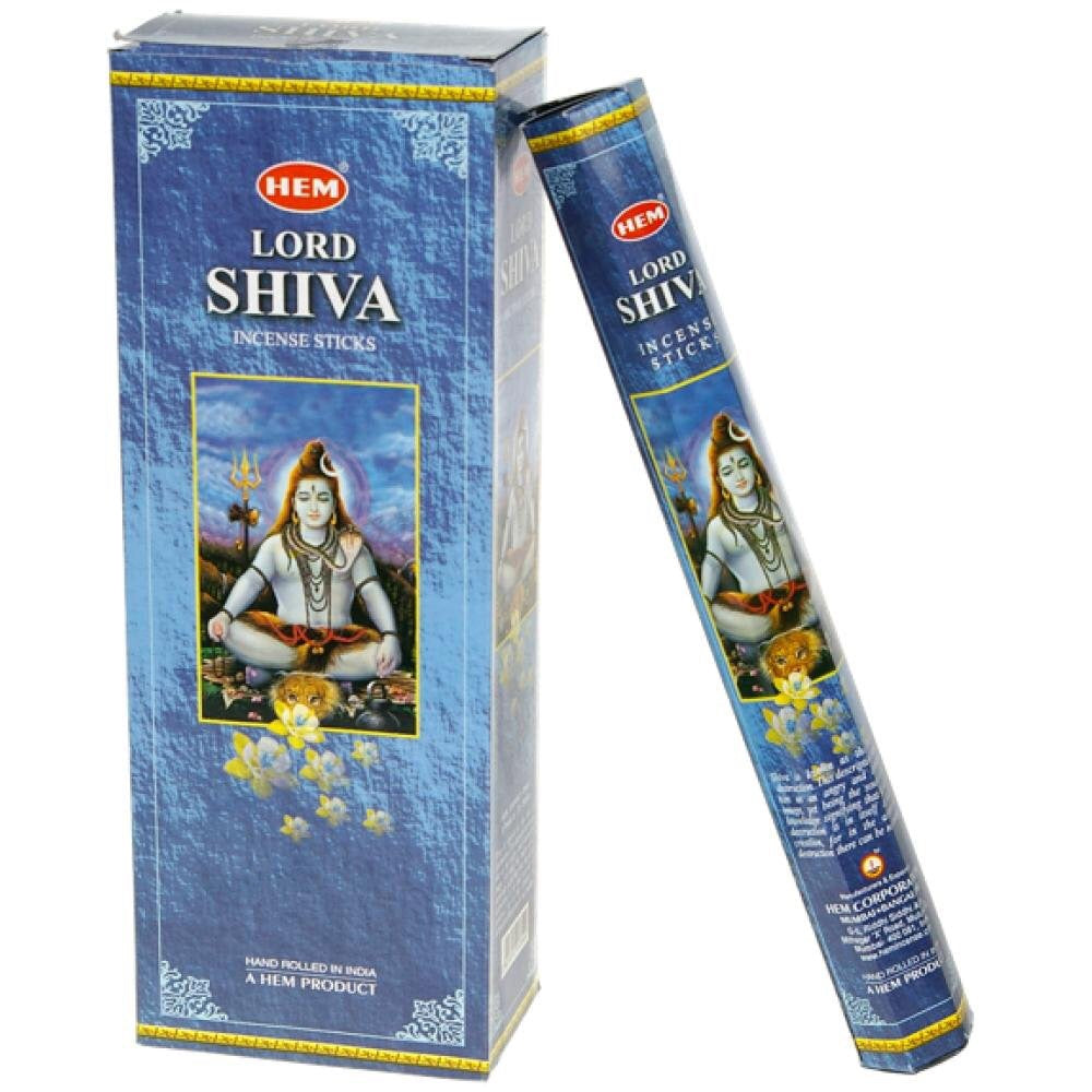 Ινδικό Αρωματικό Στικ- Lord Shiva   20 Στικ - mykarma.gr