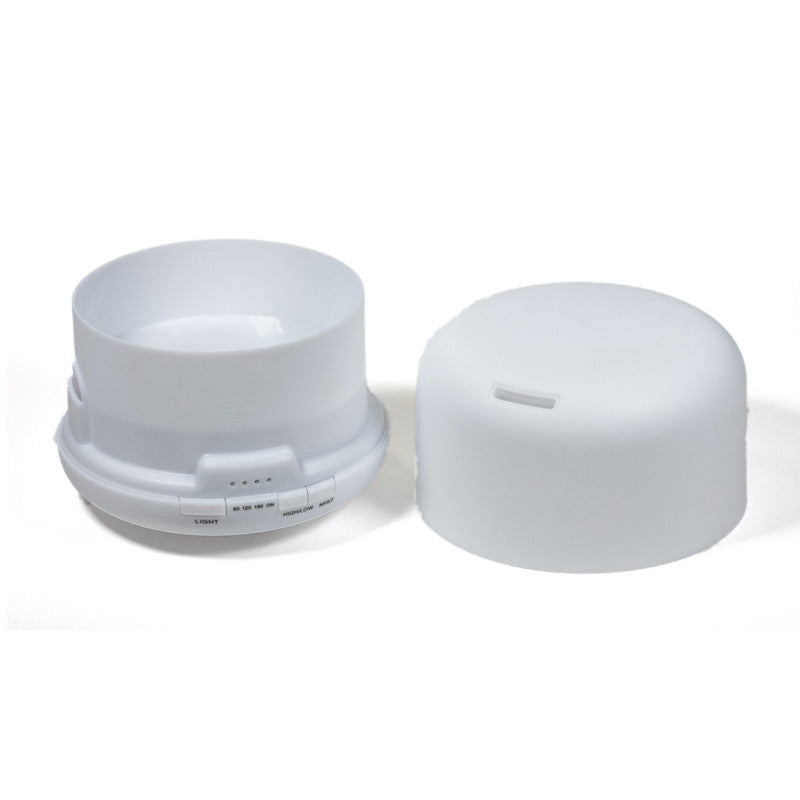 DIFFUSER–Ηλεκτρικός διαχυτής αρώματος για Αιθέριο έλαιο.Περιεκτικότητα 500ml.Μέγεθος:16,8 x12,1 cm.Χρώμα: Άσπρο.Υλικό:Πλαστική ύλη - mykarma.gr
