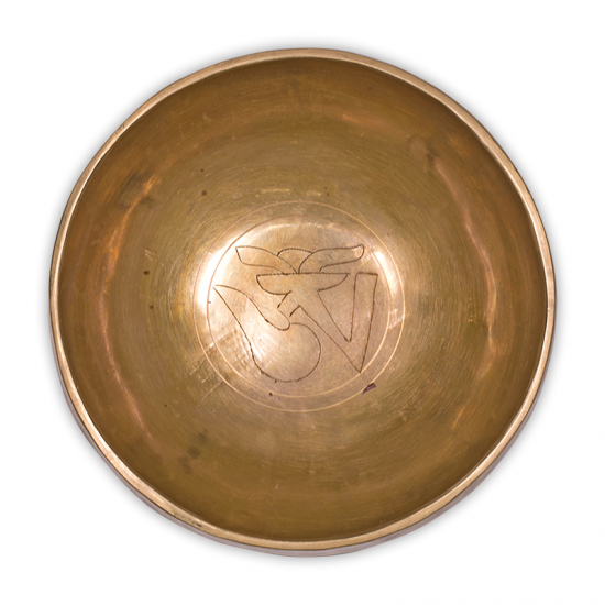Singing Bowl με OHM χαραγμένο.Βάρος 460 γρ.Διαστάσεις 12,5 εκ. - mykarma.gr