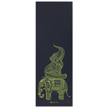 Gaiam Premium Στρώμα Yoga Tribal Wisdom .Διαστάσεις: Μήκος: 173 εκ Πλάτος: 61 εκ Πάχος: 6 mm - mykarma.gr