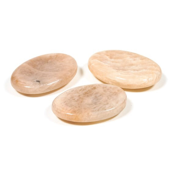 Worry πέτρα- Φεγγαρόπετρα(Moonstone).Διαστάσεις: 3,9 x 3 εκ.Η συσκευασία περιέχει 1 τεμάχιο. - mykarma.gr