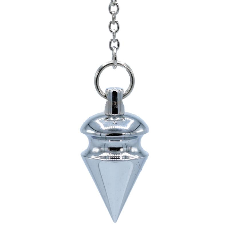 Εκκρεμές (Pendulum) ορείχαλκου επιχρωμιωμένος - 14 g  3 cm - mykarma.gr